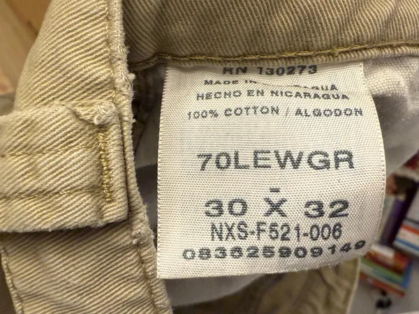 Wrangler Cargo Pants Khaki 30/32 - Image 5
