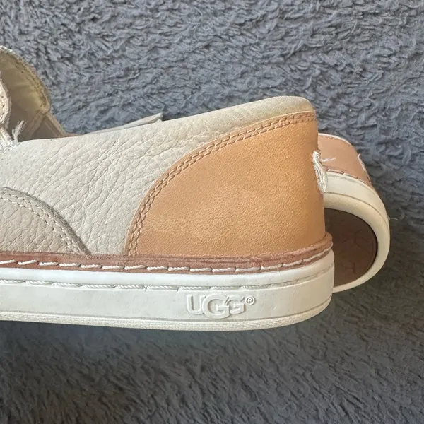 Ugg Leather Adley Slip on Shoes Size 7 - Image 4