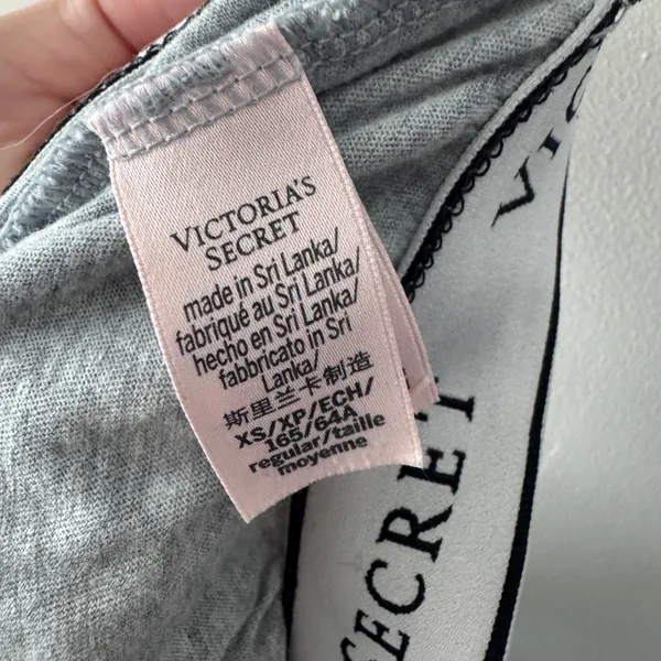Victoria’s Secret‎ Gray Cotton Lounge Joggers Fold Over Waistband - Image 7