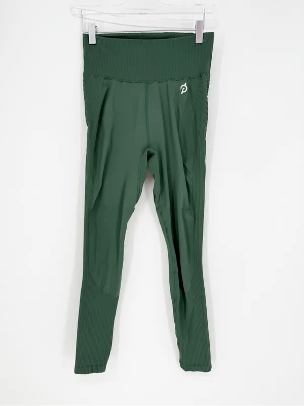 Peloton Seamless High Rise Leggings Women's M/L Green Activewear - Image 3