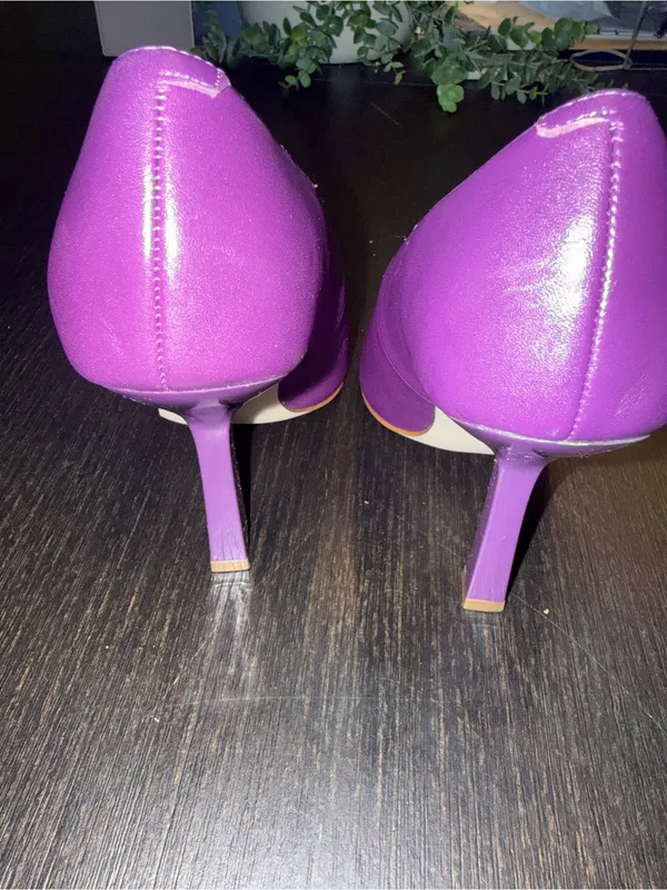 Steve Madden SEDONA PURPLE Pointed Toe Stiletto Pumps - Image 6