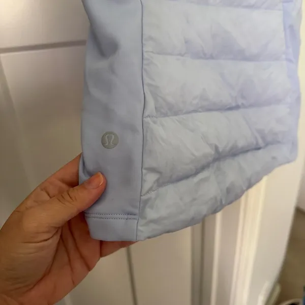 Lululemon Down For It All Vest‎ Lavender Dusk Purple Blue W4AQLS - Image 6