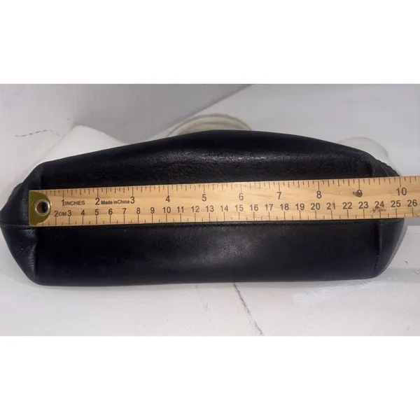 Vintage Y2K Hype Colorblock Mod Leather Box Tote Shoulder Bag Handbag Purse - Image 12