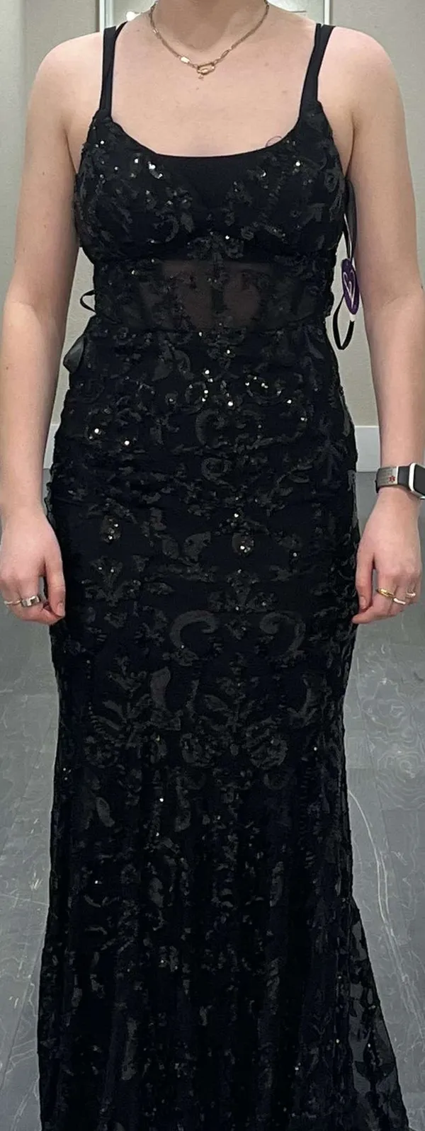 Windsor Black Prom Dress - Image 3