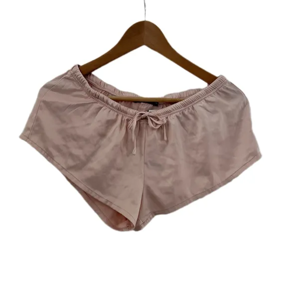 Brandy Melville pink satin shorts - Image 2