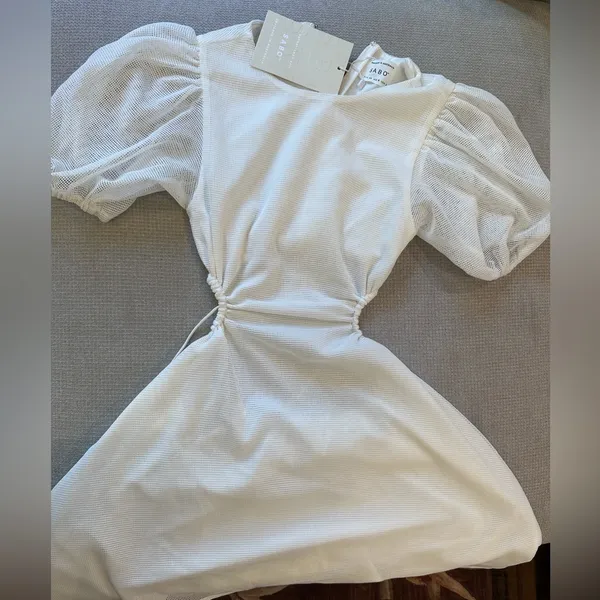 Sabo Skirt -Anabelle Cutout Dress size XS COLOR WHITE - Image 5