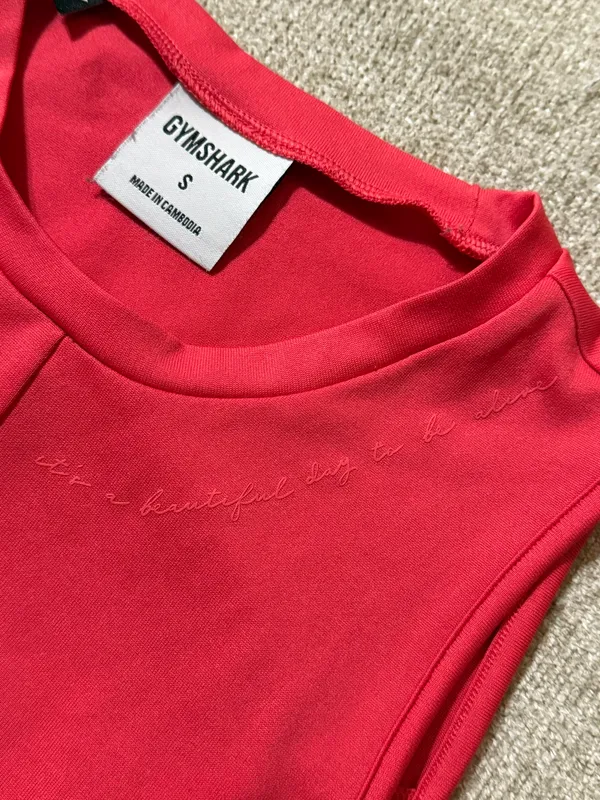 Gymshark Whitney Simmons x Cyber Red tank top ❤️‍🔥 - Image 3