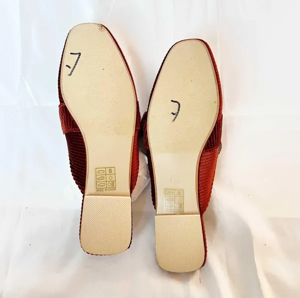 So Me | Burnt Orange Mules Size 6 - Image 4