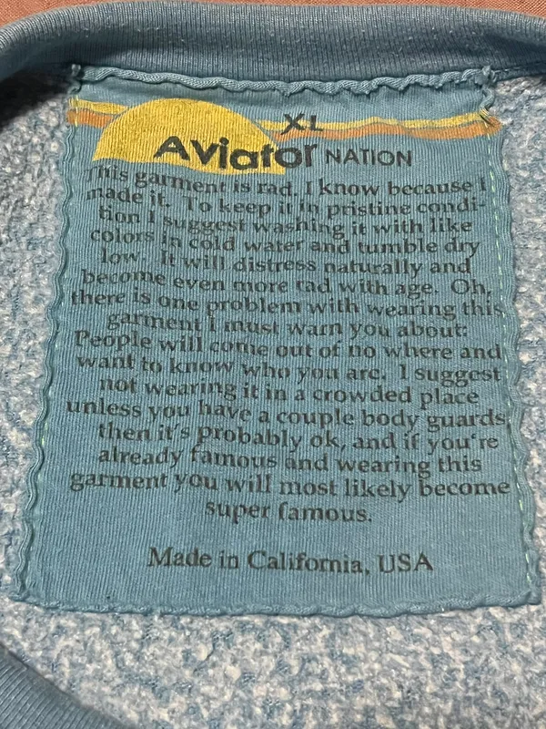 Aviator Nation Sweatshirt - Image 5