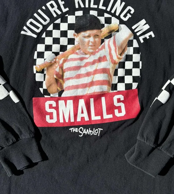 The Sandlot You’re Killing Me Smalls Baseball Classic Movie Quote Long Sleeve Shirt - Image 3