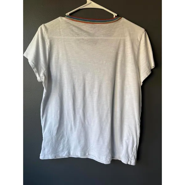 Madewell Women's Short Sleeve Casual Top, Size M - Image 4