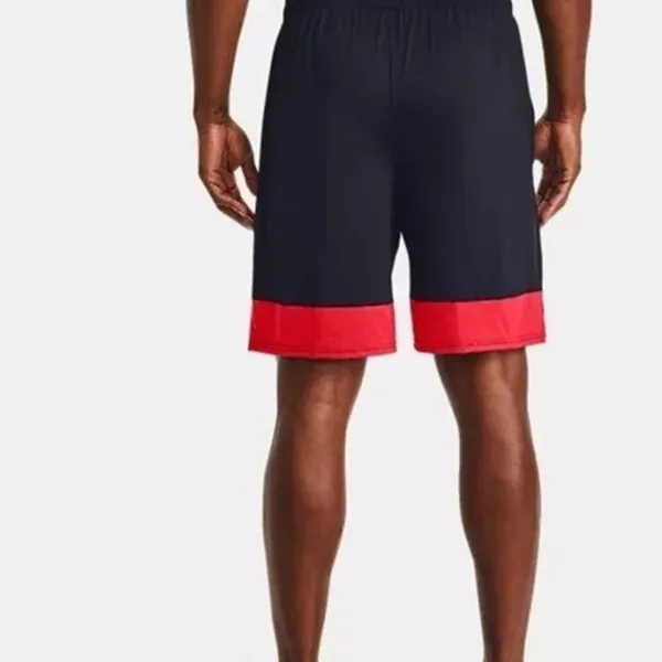 Under Armour Freedom Raid Shorts Black Red Blue Size Medium - Image 2