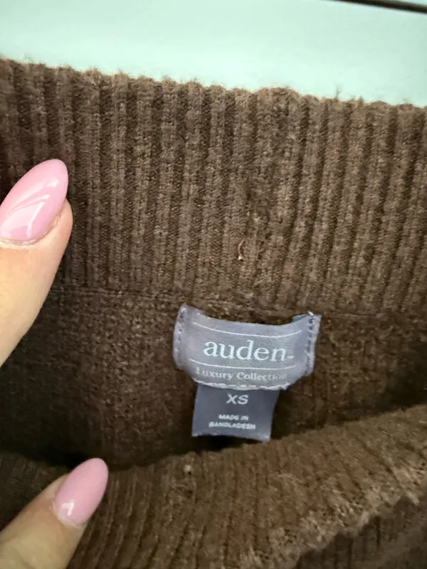 Target Auden brown sweater pants - Image 3