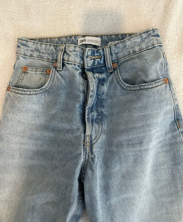 Zara Straight Leg Jeans - Image 2