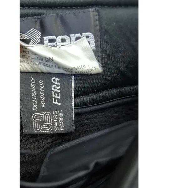Fera Black Ski Pants Stirrup Hem Women’s 8 Short - Image 4