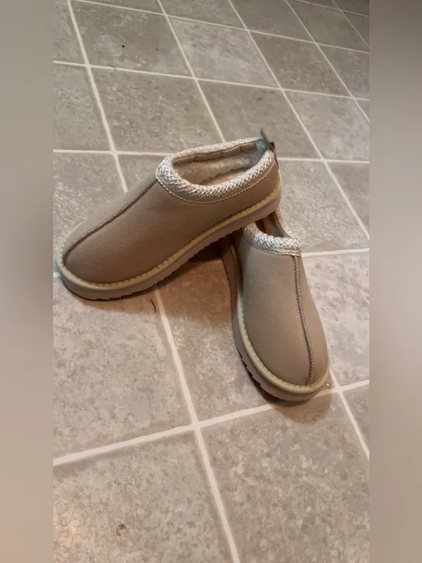 Women's Cozy Espadrille Slip-On in Tan - Image 2