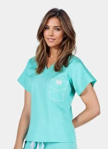 Blue sky scrub set - Image 2