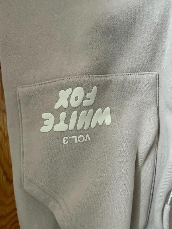 White fox sweatpants  - Image 2