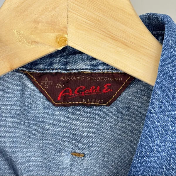 Vintage Agolde Denim Shirt‎ - Image 11