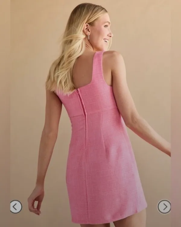 Francesca's Dress Pink - Image 2