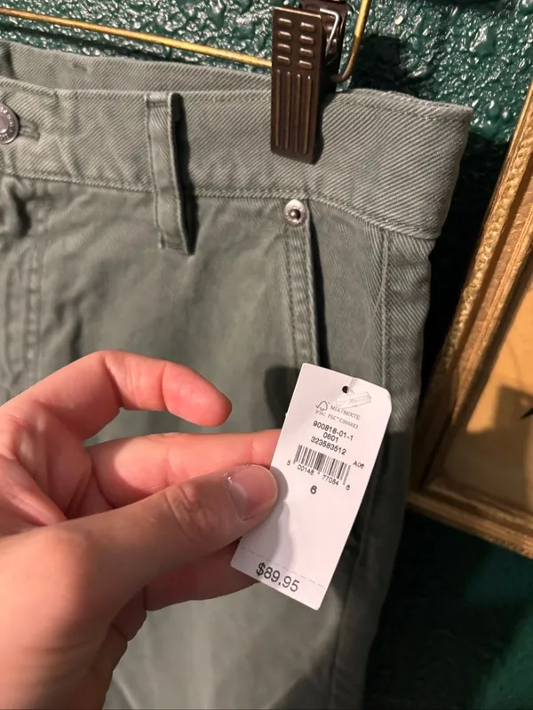 GAP GREEN NWT TROUSER PANTS SZ 6 NWT - Image 5