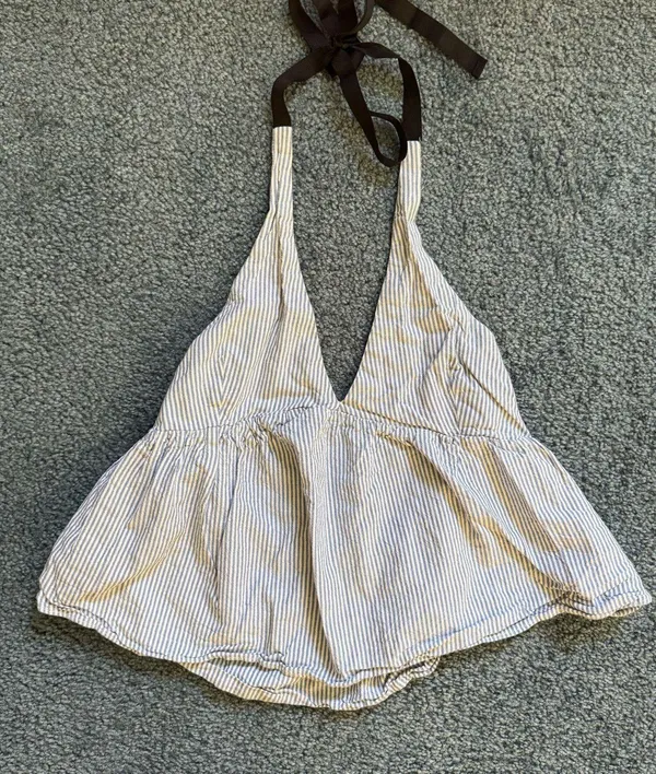 Zara Halter Tie Top - Image 3