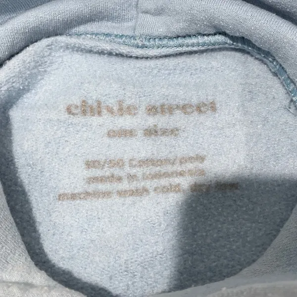 Oversized Hoodie Pullover Sweatshirt Don't Look At Me One Size‎ - Image 3