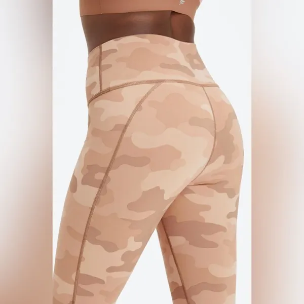 Fabletics Define Nude Camo High-Waisted 7/8 Legging and Sports‎ Brand NWT C34 - Image 5