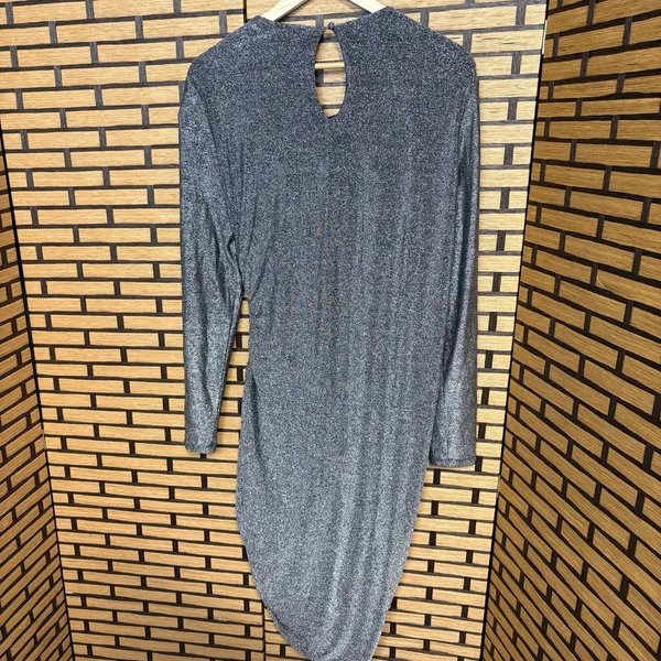 Veronica Beard‎ Cyrus Black Shimmer Dress Size Large - Image 2