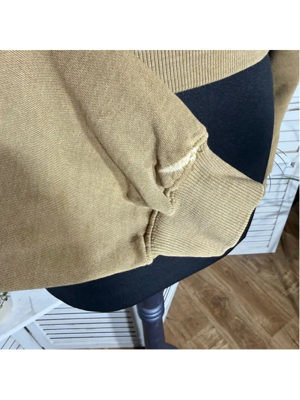 Ford Motor Bronco cropped sweatshirt brown cotton cowgirl western country rodeo - Image 9