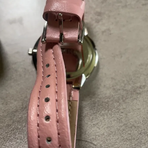 New Indinapolis colts pink watch adjustable with crystal face points - Image 4