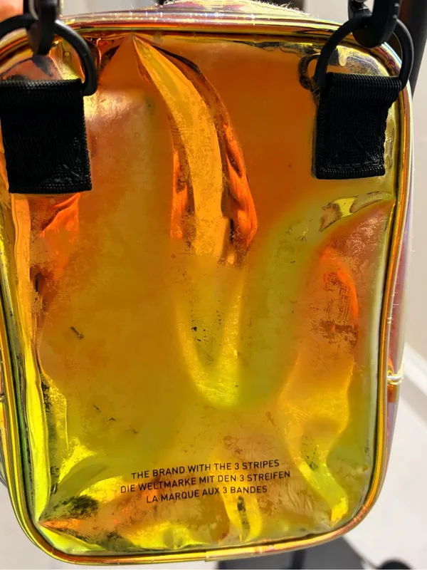 Adidas Iridescent Yellow Mini Crossbody Bag - Image 8