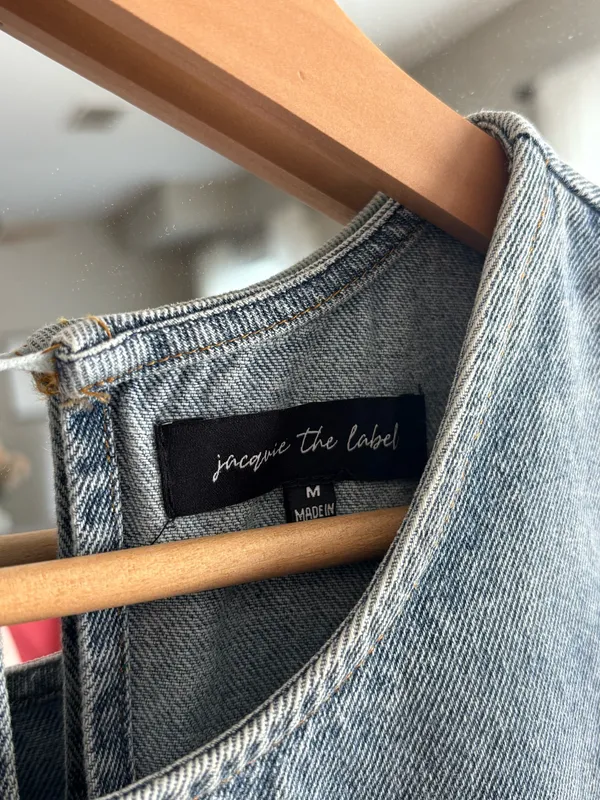 Jacquie the label denim dress - Image 2