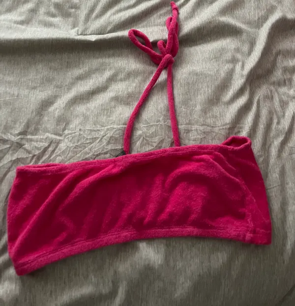 Cropped Tie Front Top - Image 3