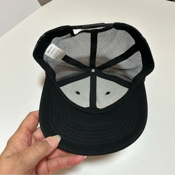 Dolls Kill Embroidered Snapback Trucker Cap - Image 6