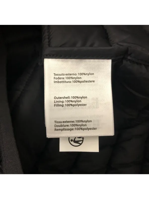 Save The Duck Womens Puffer Jacket Zip Pockets Hooded Black L - Image 5