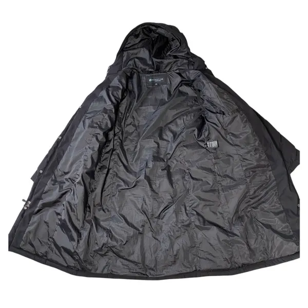KENNETH COLE REACTION Hooded Down Puffer Long Jacket - Image 4