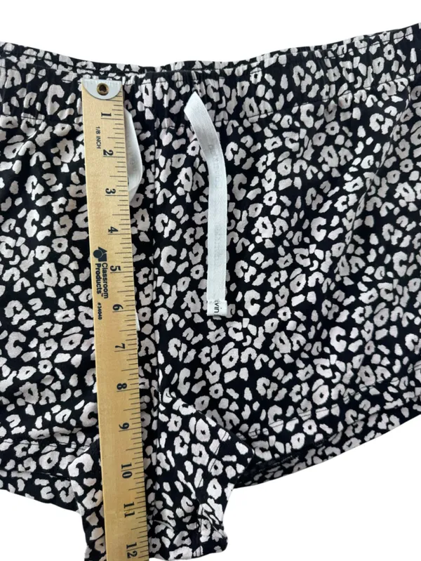 Calvin Klein Black & White Leopard Print Cami Short Pajama Set xl - Image 4