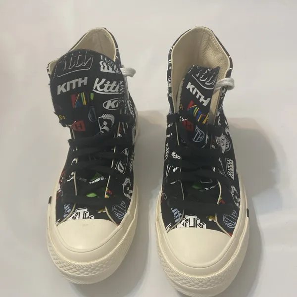 Converse Chuck Taylor All Star 70 Hi Kith 10 Year Anniversary Black Size Women 6 - Image 3