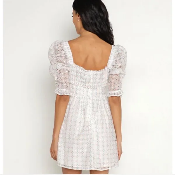 For Love And Lemons Pastel Patterned Dress - Image 2