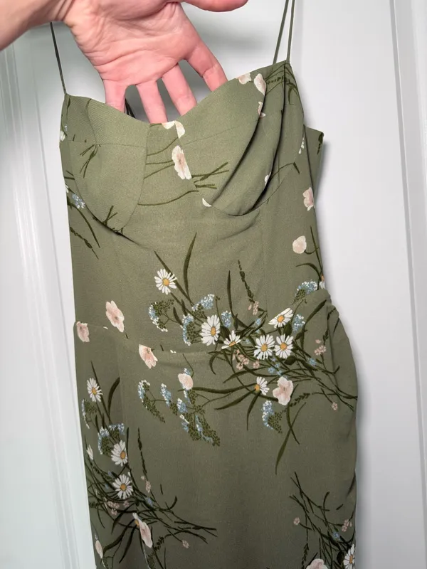 Reformation Kourtney Dress Midi - Image 5