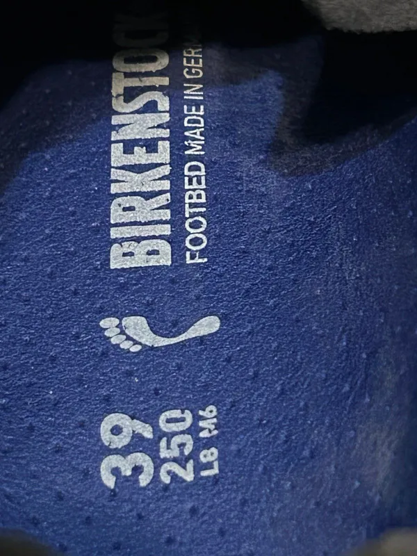 BIRKENSTOCK Honnef Low blue suede lace up shoes sneakers women’s eur 39 new - Image 3