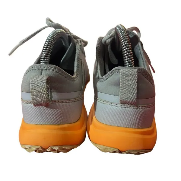 Nike Spikeless Golf Shoes Womens Size‎ 8 Gray Orange Lace Up Low Top - Image 5