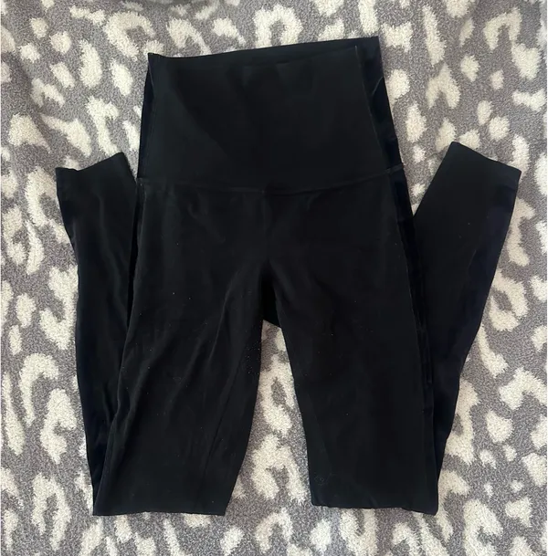 Lululemon Align Leggings with Velvet Sides - Image 2
