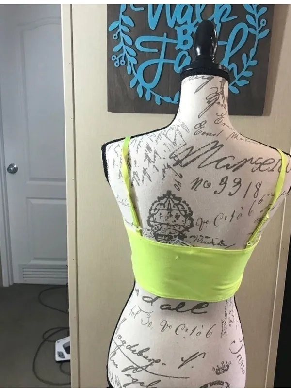 American Apparel Neon Lime Cotton-Spandex Tank - Image 7