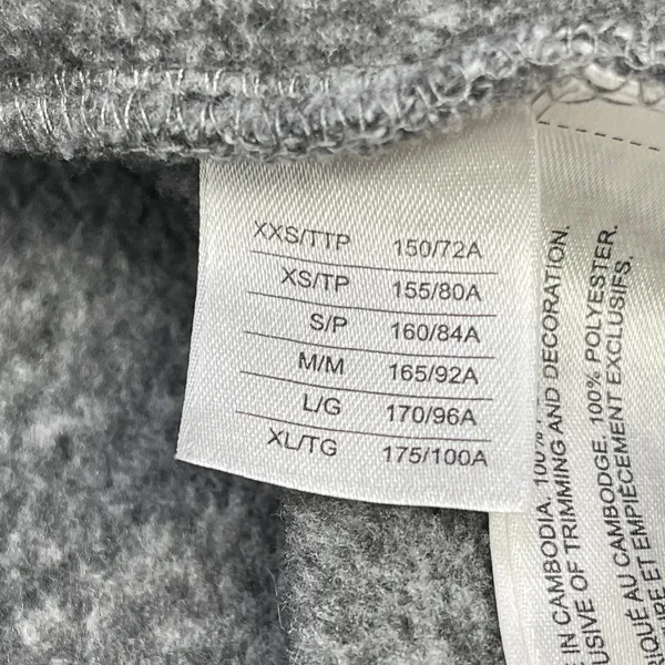 Roots Womens‎ Quarter Zip Fleece Pullover Size XS Heathered Gorp Outdoor Hiking - Image 8