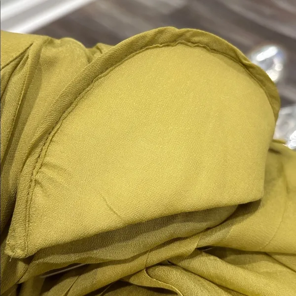 NWT Tuckernuck Chartreuse Natalia Blouse medium - Image 10