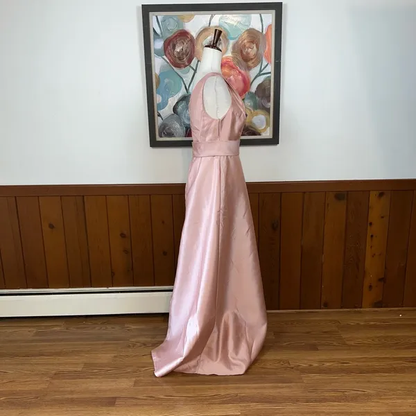 Beautiful New Alfred Sung Satin Twill Mother of the Bride/Bridesmaid Gown! - Image 4