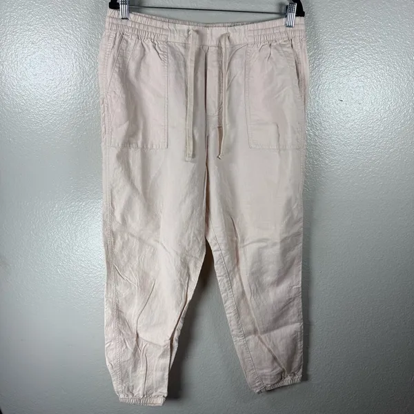 GAP  Utility Light Pink Jogger Pants SZ:L - Image 2