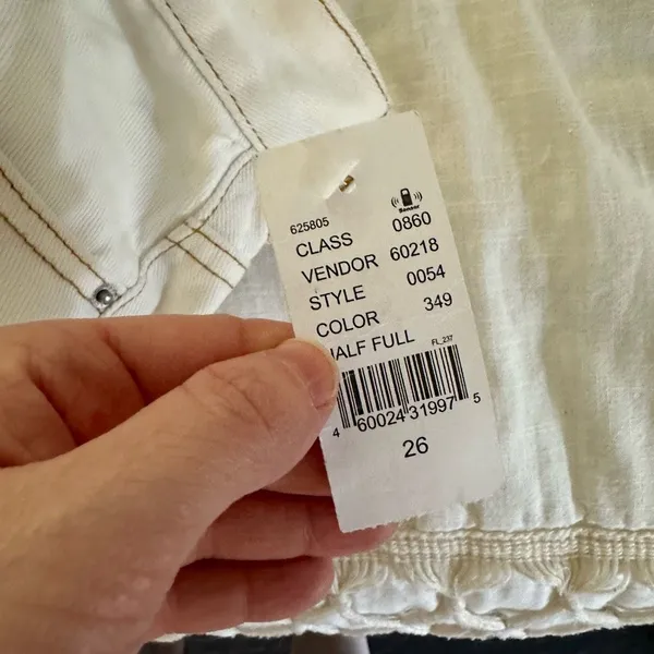 Pacsun Women’s 26 Colorblock High Rise Straight Jeans NWT - Image 8